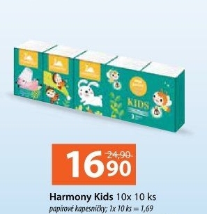 Kapesníčky papírové dětské Kids Harmony