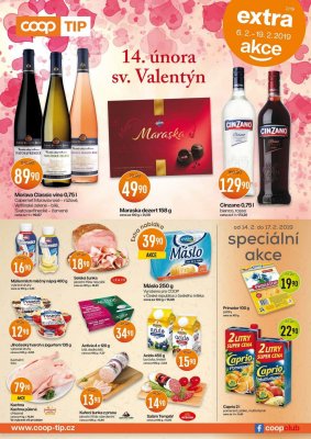 akční leták COOP 6.2.2019-19.2.2019