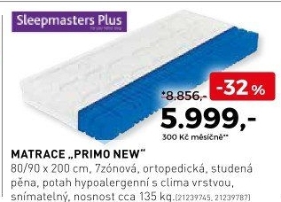 Matrace Primo new