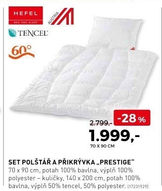 Polštář a přikrývka Prestige