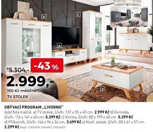 Obývací program Livorno