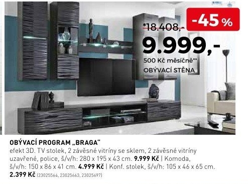 Obývací program Braga