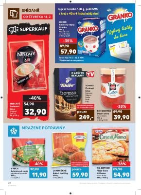 akční leták Kaufland 14.2.2019-20.2.2019