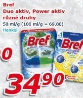 WC blok gelový Duo-Aktiv Bref