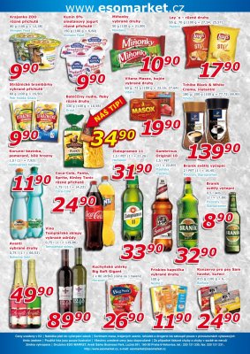 akční leták ESO MARKET 13.2.2019-24.2.2019