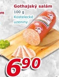 Salám Gothaj Kostelecké uzeniny