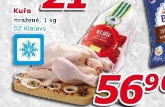 Kuře mražené DZ Klatovy