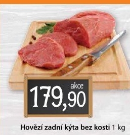 Hovězí kýta zadní bez kosti