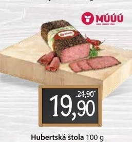 Štola hubertská Maso uzeniny Písek