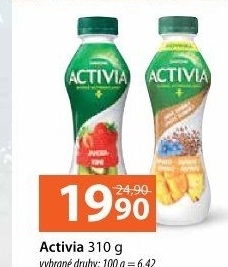Jogurtový nápoj Activia Danone
