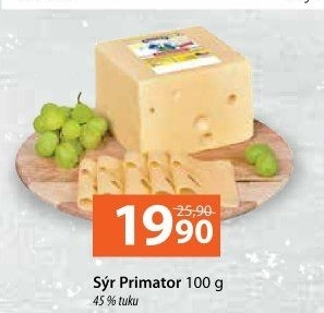 Sýr Primátor 45%