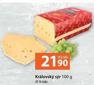 Sýr královský 45%