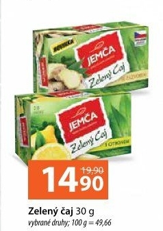 Zelený čaj Jemča