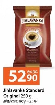Mletá káva Standard Jihlavanka