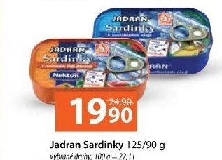 Sardinky Jadran Nekton