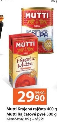Rajčata krájená Mutti