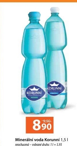 Přírodní voda Korunní