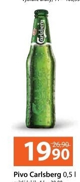 Pivo světlý ležák Carlsberg