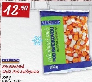 Zeleninová směs pod svíčkovou mražená Dle Gusta