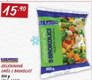 Zeleninová směs s brokolicí mražená Dle Gusta