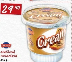 Arašídová pomazánka Cream Dolcezza