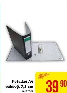Pákový pořadač A4