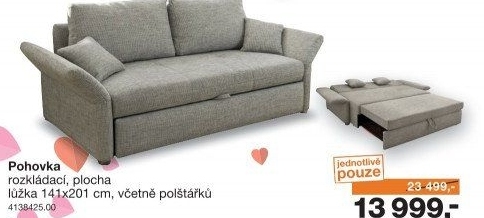 Pohovka LUCA šedá