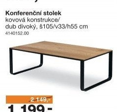 Konferenční stolek PAUL