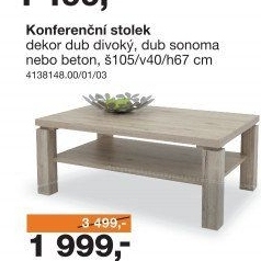 Konferenční stolek MARVIN