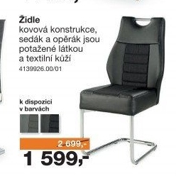 Židle NICKY šedá