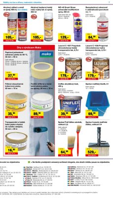 akční leták Barvy a laky drogerie 12.2.2019-2.3.2019