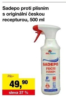 Čistič proti plísním Sadepo Balhome