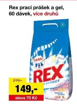 Prací gel Rex