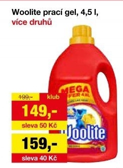 Prací gel Woolite