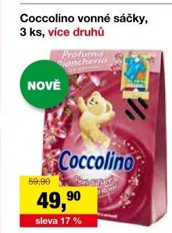 Vůně do skříně Coccolino