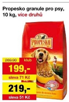 Granule pro psy Propesko