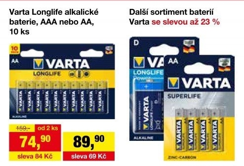 BATERIE VARTA