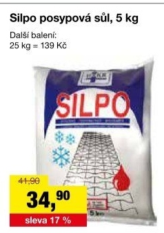 Sůl posypová Silpo Hokr
