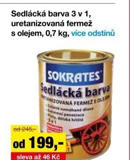 Sedlácká barva na dřevo Sokrates