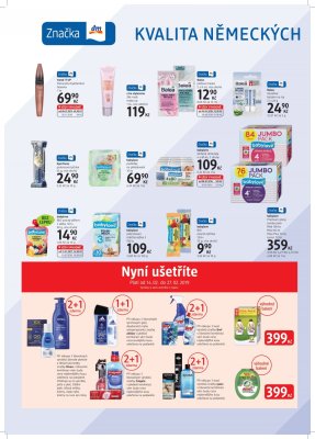 akční leták dm drogerie 14.2.2019-27.2.2019
