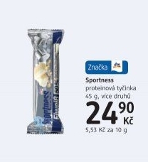 Proteinová tyčinka Sportness Das gesunde Plus