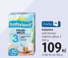 Mléčná výživa Babylove