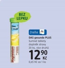 Šumivé tablety Das gesunde Plus