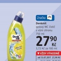 Čistič WC gelový Denkmit