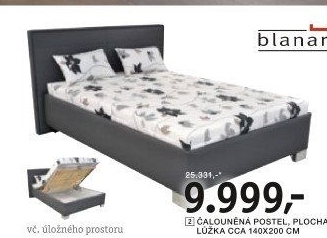 ČALOUNĚNÁ POSTEL