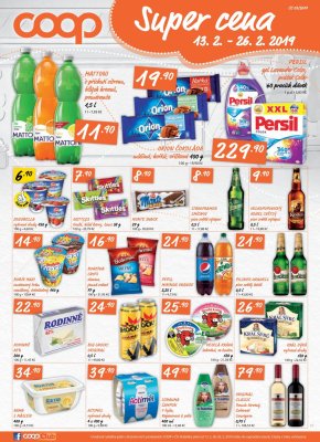 akční leták COOP 20.2.2019-26.2.2019