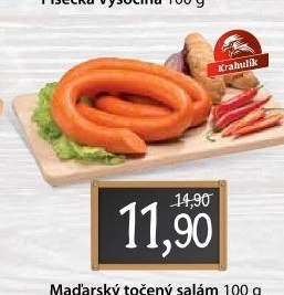 Salám maďarský točený Krahulík