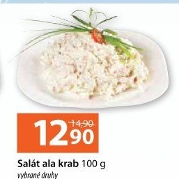 Salát a la krab