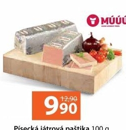 Paštika játrová písecká Maso uzeniny Písek