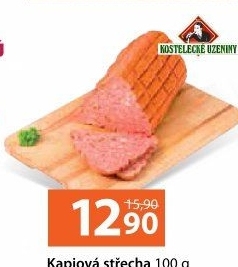 Střecha kapiová Kostelecké uzeniny